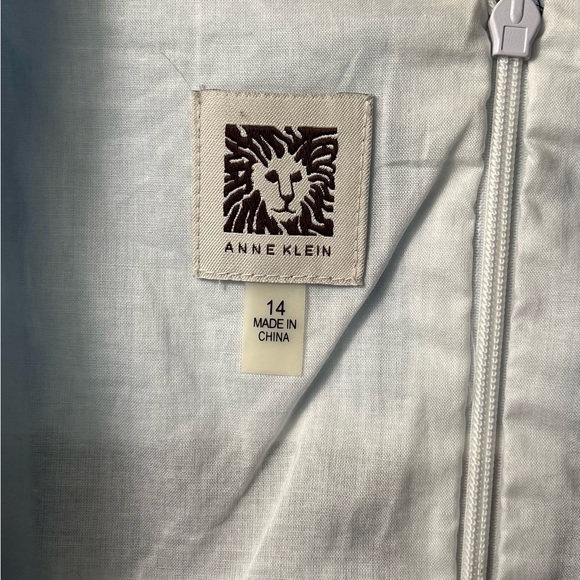 115. BNWOT Anne Klein nautical summer dress SZ US 14 (fits L) - Picture 7 of 8